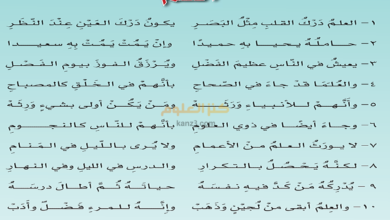 ملف بوربوينت لشرح نشيد العلم لغة عربية للصف الخامس الفصل الثاني